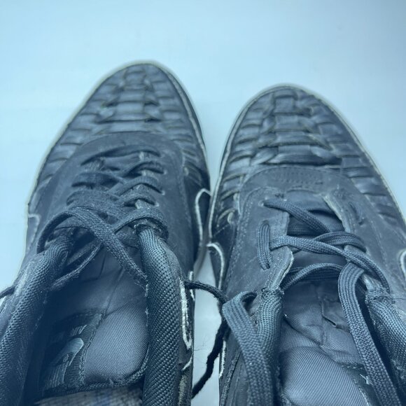 Men Size 8 - Nike Air Max 1 Woven Black Dark Grey 725232-001 (Missing 1 insole) - Picture 7 of 11